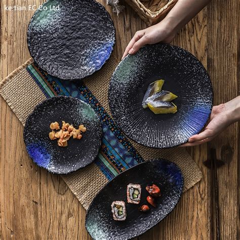 Creative Personality Japanese Ceramic Tableware Household Dish Snack