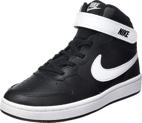 Nike Court Borough Mid 2 Psv Sneaker Black White 34 Eu Amazones