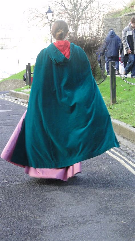 Victorian Maid With Billowing Cloak Richard White Flickr