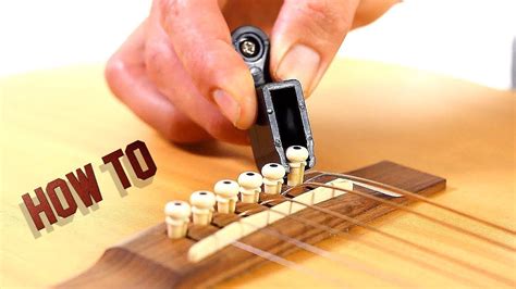 From chords to scales to songs you can learn in just minutes, check out these free resources. How to Remove Guitar Strings - Acoustic Guitar Maintenance ...