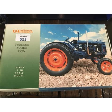A Universal Hobbies 116 Scale Fordson Major E27n Diecast Model Tractor