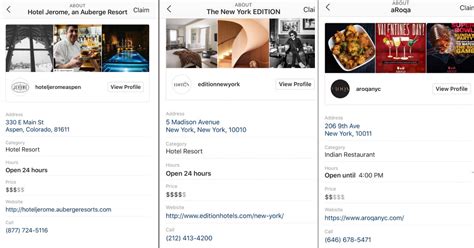 Instagram Rolls Out In App Local Business Profile Pages Search Engine