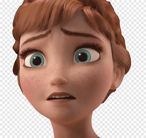 Anna Frozen Face Character