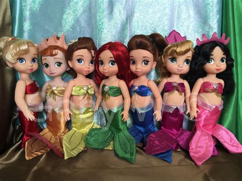 Ariel Sisters Custom Dolls Disney Princess Toddler Dolls Disney
