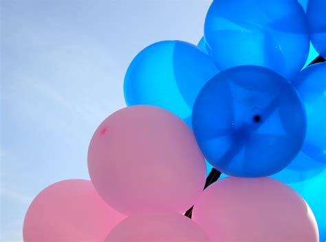 Pink And Blue Balloons Alya Flickr
