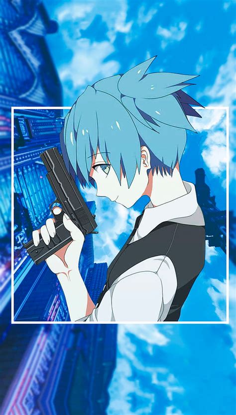 Anime Picture In Picture Assassination Classroom Sky Cloud Sky Hd