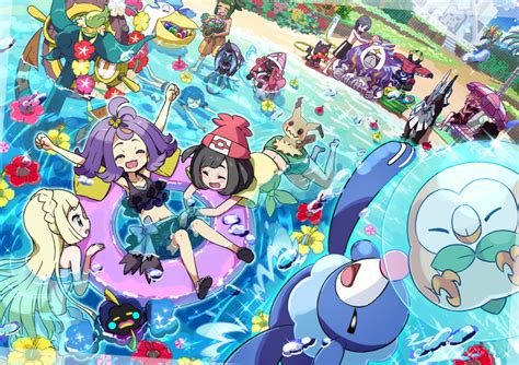 Kingin Acerola Pokemon Cosmog Dhelmise Elio Pokemon Gladion