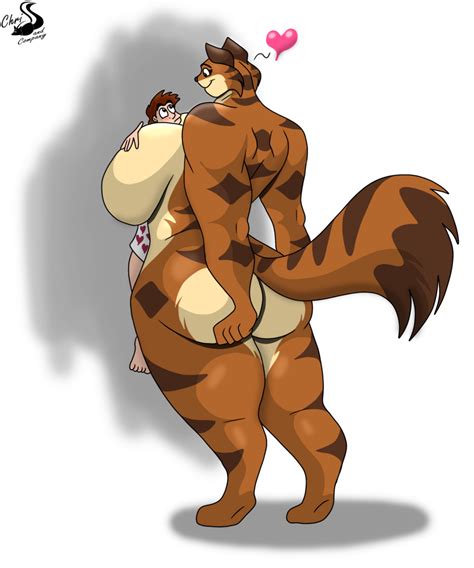 Rule 34 Against Surface Against Wall Anthro Ass Big Breasts Big Butt Blush Body Between