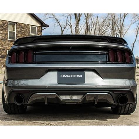 One of these features is the rear. Mustang GT350 Track Pack Style Spoiler - Gloss Black (15 ...