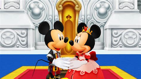 King Mickey Mouse And Queen Minnie Mouse Kingdom Hearts Fan Art
