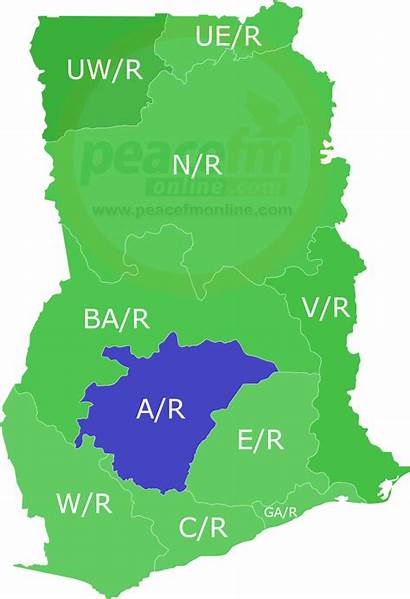 Presidential Elections Regions Ghana Election Map Timeline