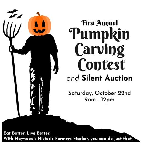 Pumpkin Carving Contest Haywoods Historic Farmers Market