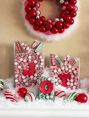 This peppermint candy lawn art was the perfect addition. Christmas Decoration: Candy cane theme :) ~ Gallery For Home