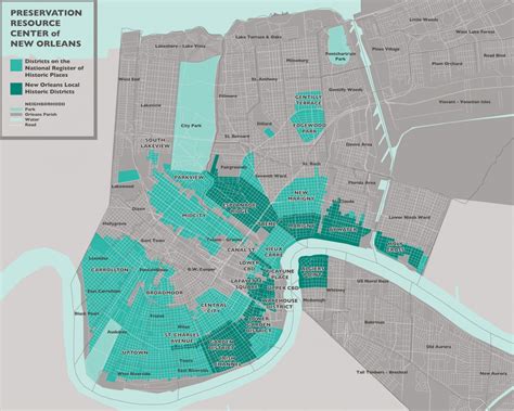 Map Of New Orleans Neighborhoods Photos Cantik