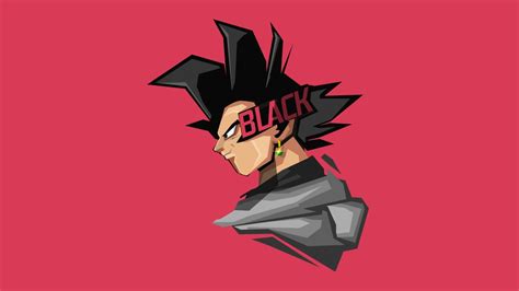 Goku black ssj rose by abhinavthecule 671x1191. Goku Black Minimal Artwork 4K 8K Wallpapers | HD Wallpapers | ID #26561
