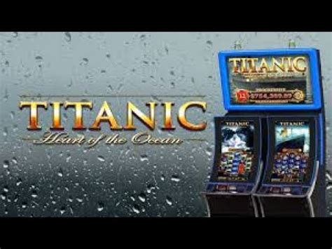 Live Play On Titanic Heart Of The Ocean Slot Machine YouTube