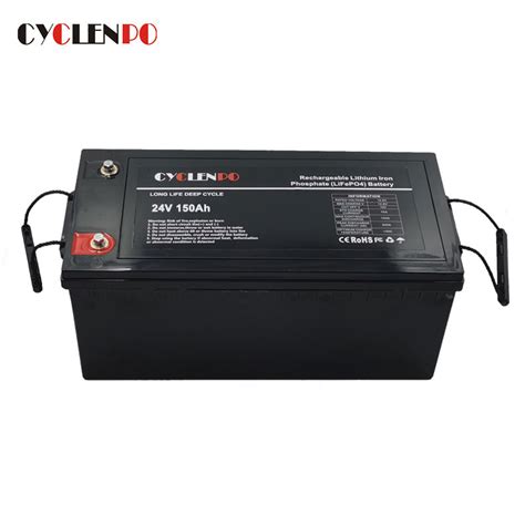 China Deep Cycle Lithium Ion 24 Volt 24v 150ah Lifepo4 Batteries For