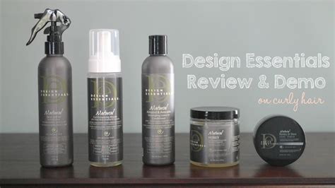 Design Essentials Natural Hair Products Review Youtube