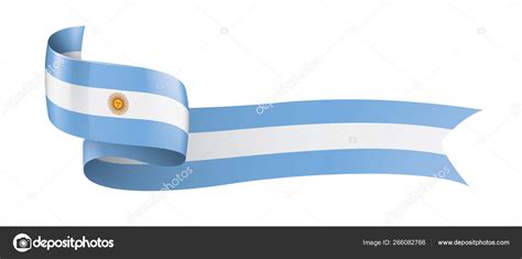 Argentina Flag Vector Illustration On A White Background Stock Vector