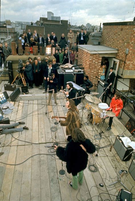 The Beatles Rooftop Concert Was The Final Public Performance Of The English Rock Group The