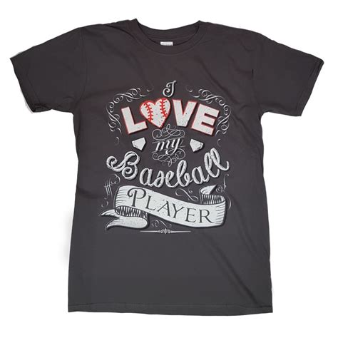 Shop the top 25 most popular 1 at the best prices! Love My Baseball Player Charcoal Softstyle T-Shirt ...