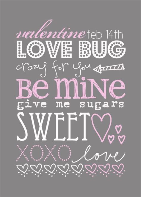 Pretty Printable Valentine Quotes Quotesgram