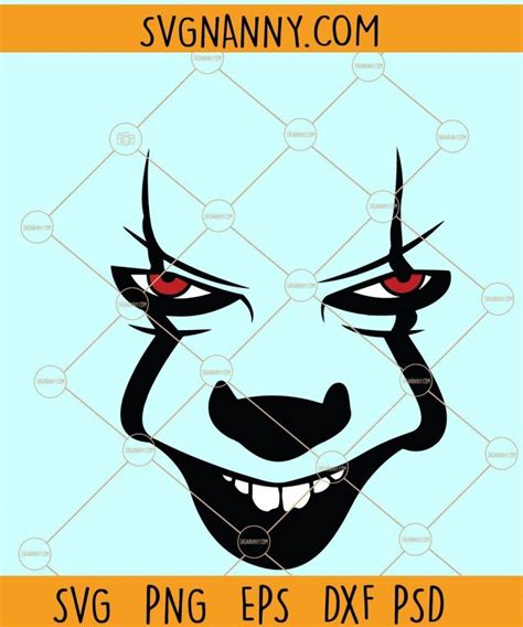 Pennywise SVG, Penny wise Cut File, It Movie svg, IT SVG, You’ll Float