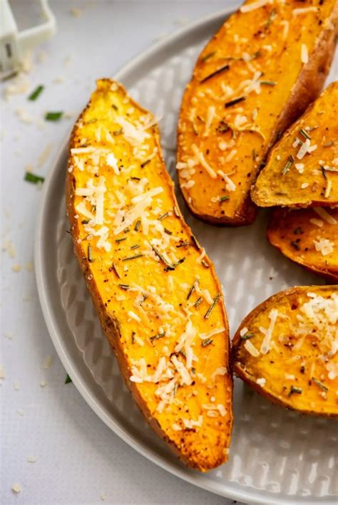 Easy Side Dish Roasted Sweet Potatoes With Rosemary Recipe