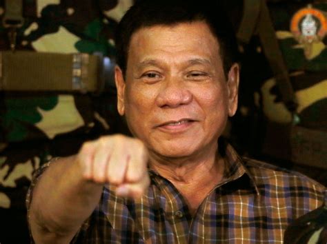 Controversial Philippine President Rodrigo Duterte In