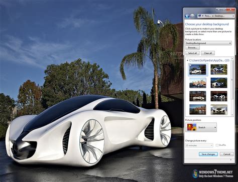 Download Mercedes Benz Biome Windows 7 Theme