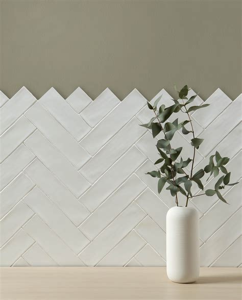 Poitiers Tiles Herringbone Wall Kitchen Wall Tiles Bathroom Wall Tile