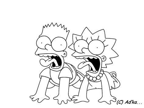 Simpsons Omalovanky
