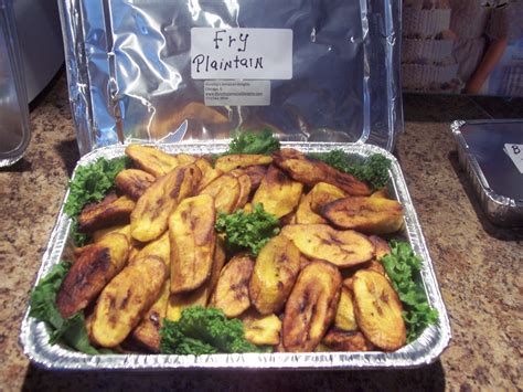 Fry Plantains From Jamaica Side Dish I Make For A Friend Party Jamaican Dishes Jamaican Recipes