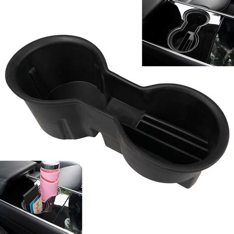 Suzicca Car Cup Holder Center Consol Dual Cup Holder Insert Drink