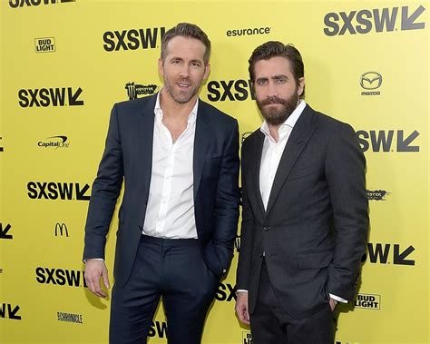 ryan reynolds and jake gyllenhaal at sxsw march 2017 popsugar celebrity photo 4