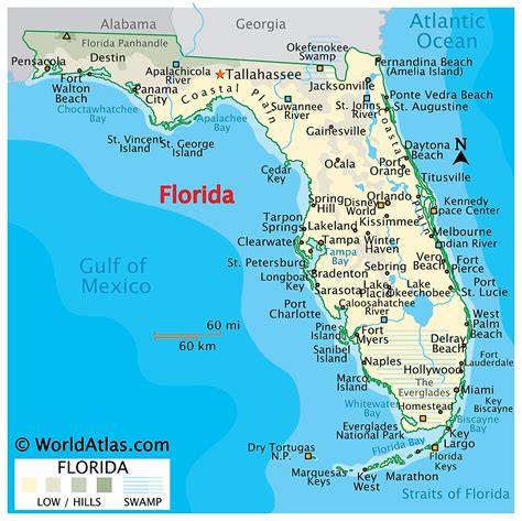 Mapa Del Estado De La Florida World Map Images And Photos Finder
