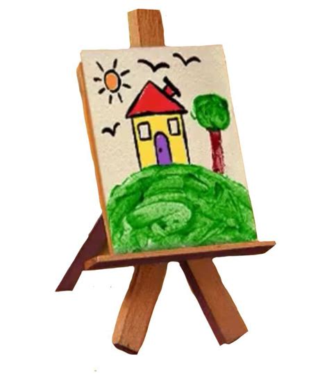 Painting Of The Blue S Clues House