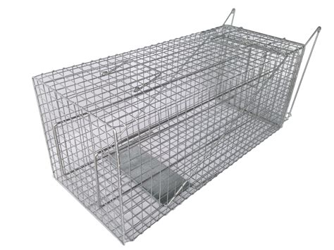 Cat Trap With Built In Crush 31cm X 31cm X 70cm Sheffield Animal Traps