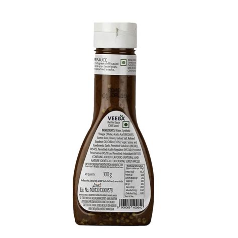 Buy Veeba Peri Peri Sauce 300g Online Lulu Hypermarket India