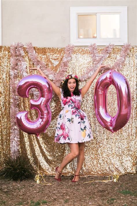 Cool 30th birthday gift ideas for women: Kara's Party Ideas Sparkly 30th Birthday Bash | Kara's Party Ideas