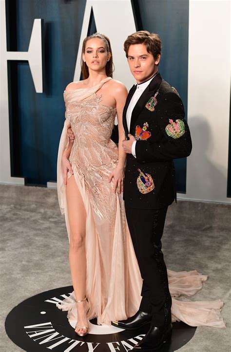 Barbara Palvin And Dylan Sprouse At The Vanity Fair Oscars Afterparty 2020 Iconic Dresses