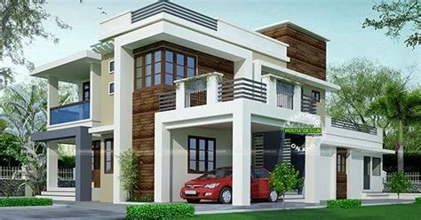 House Design Contemporary Model Kerala Home Design And Floor Plans