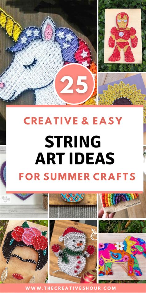 25 Creative And Amazing String Art Ideas To Get Inspired Artofit