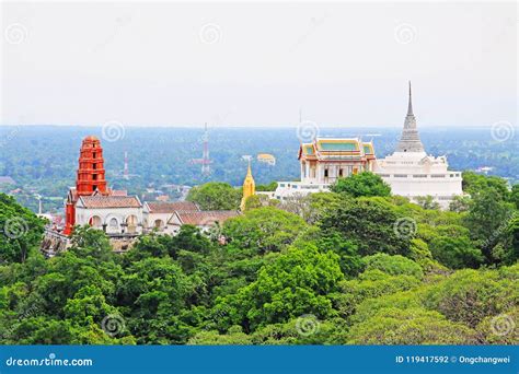 Phra Nakhon Khiri Historical Park Phetchaburi Thailand Stock Photo