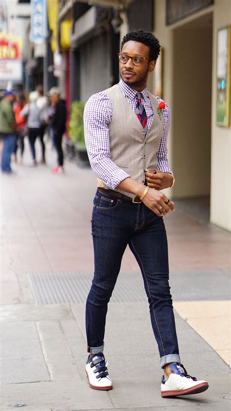 Ootd Dapper And Casual With Dark Blue Denim Jeans Norris Danta Ford