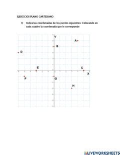 Plano Cartesiano Worksheets And Online Exercises