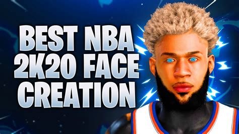 New Most Drippy Face Creation Nba 2k20 Best Face Creation Youtube