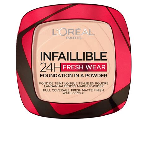 infallible 24h fresh wear foundation compact l oréal parís polvos compactos perfumes club