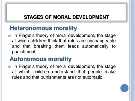 Moral Development Development Across The Lifespan