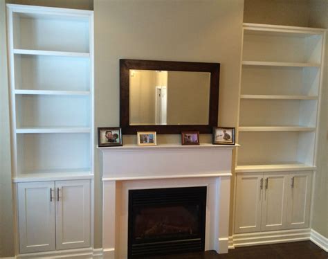 Wall Unit Shelves Open Shelving Fireplace Bookshelves
